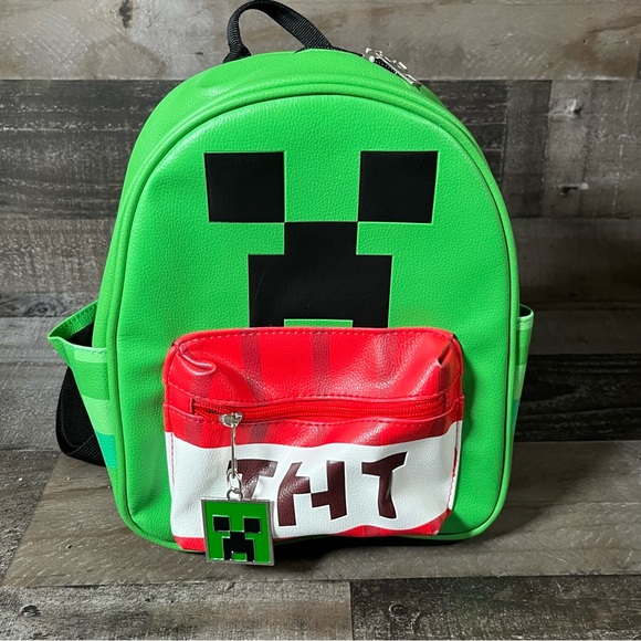 Minecraft | Accessories | Minecraft Creeper Tnt Mini Backpack With ...